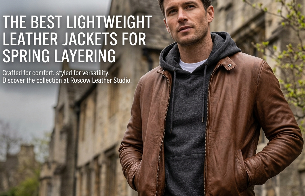 The Best Lightweight Leather Jackets for Spring Layering
