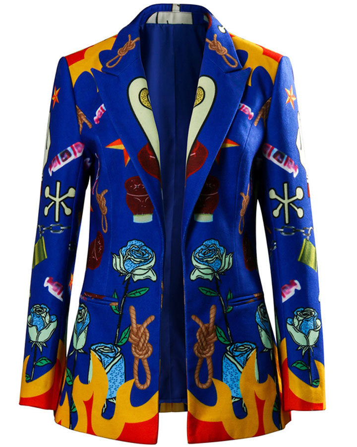 Birds Of Prey Harley Quinn Blue Coat