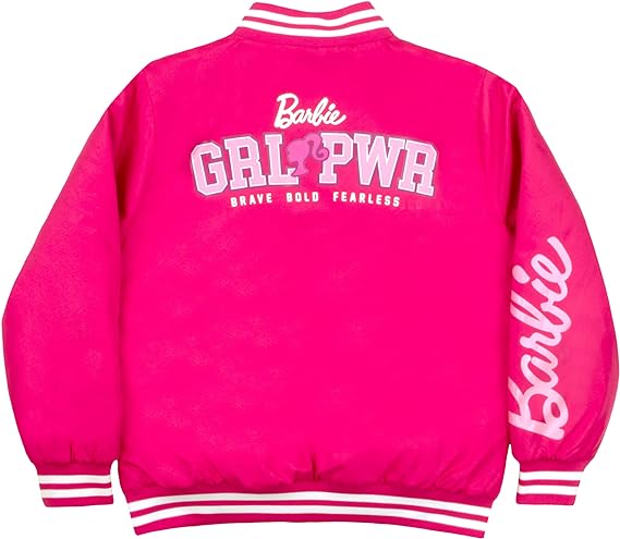 Barbie Girls Zip-Up Bomber Jacket