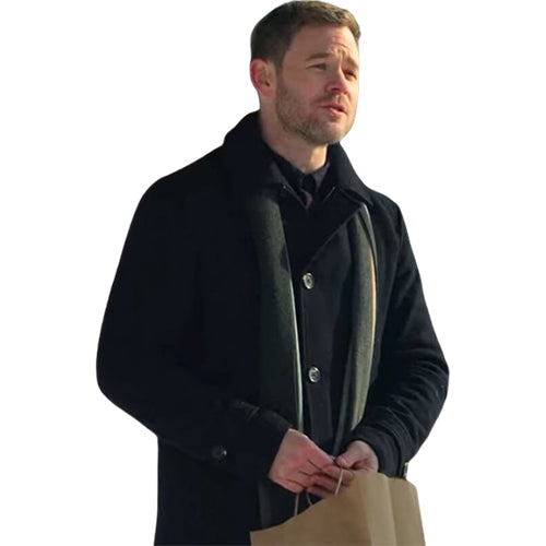 Aaron Ashmore Black Coat