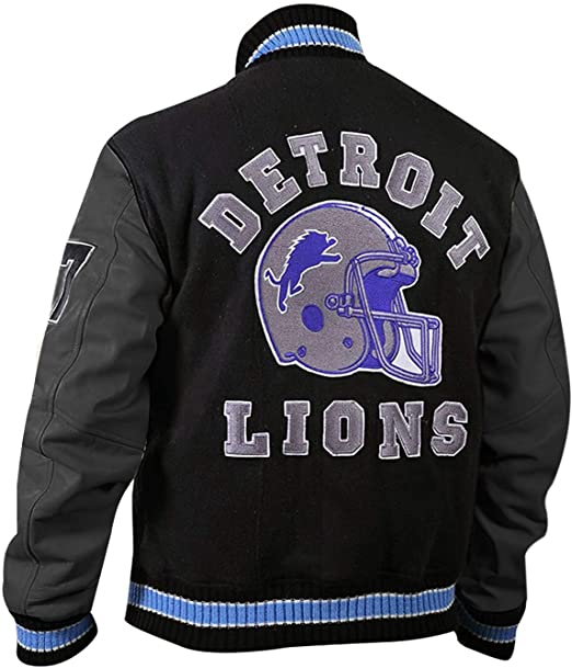 Beverly-Hills Axel-Foley Varsity Jacket Ros Cow Leather Studio