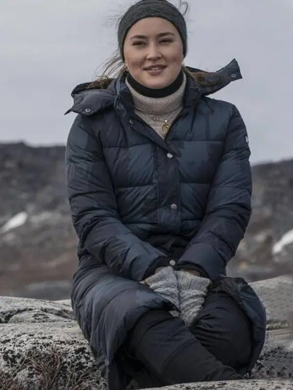 Borgen Power &amp; Glory Emmy Rasmussen Puffer Coat TheJacketFactory