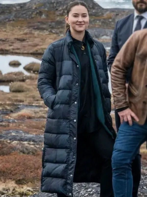 Borgen Power &amp; Glory Emmy Rasmussen Puffer Coat TheJacketFactory