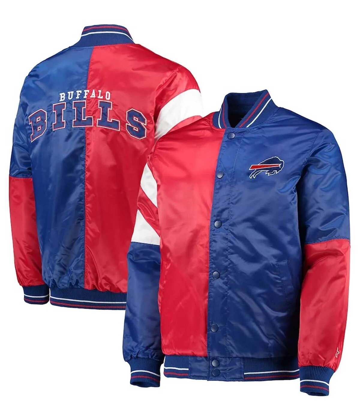 Buffalo Bills Leader Satin Jacket TheJacketFactory