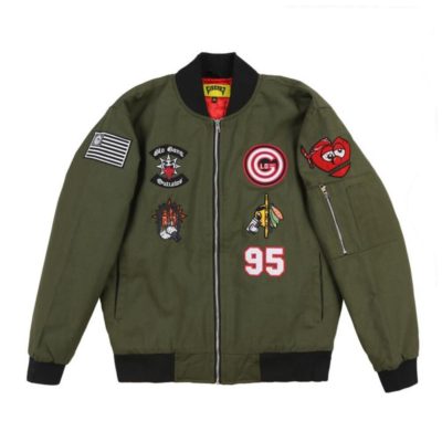 Cappin Bomber II Green Jacket TheJacketFactory