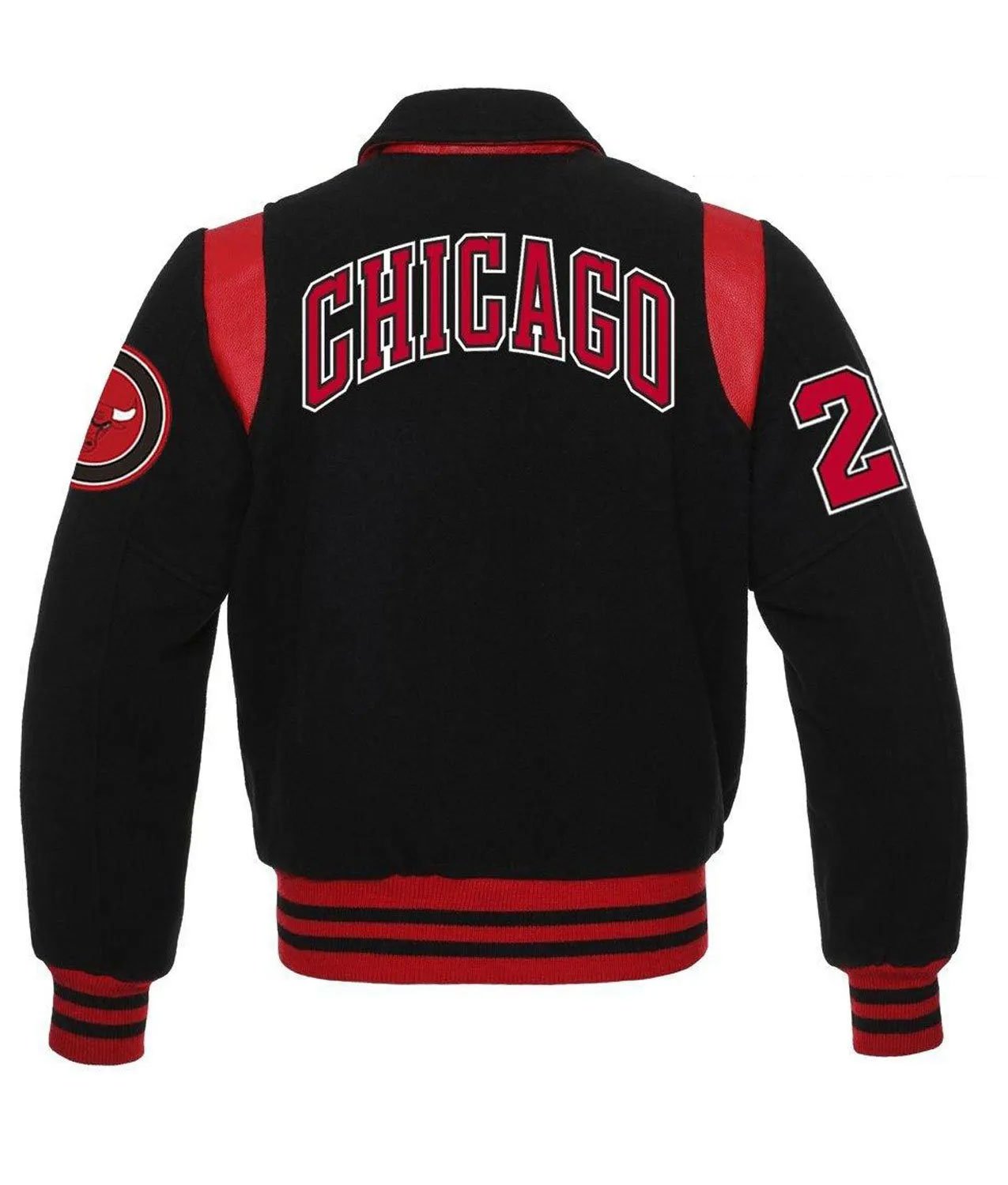 Chicago Bulls Varsity Jacket RoscowLeatherStudio