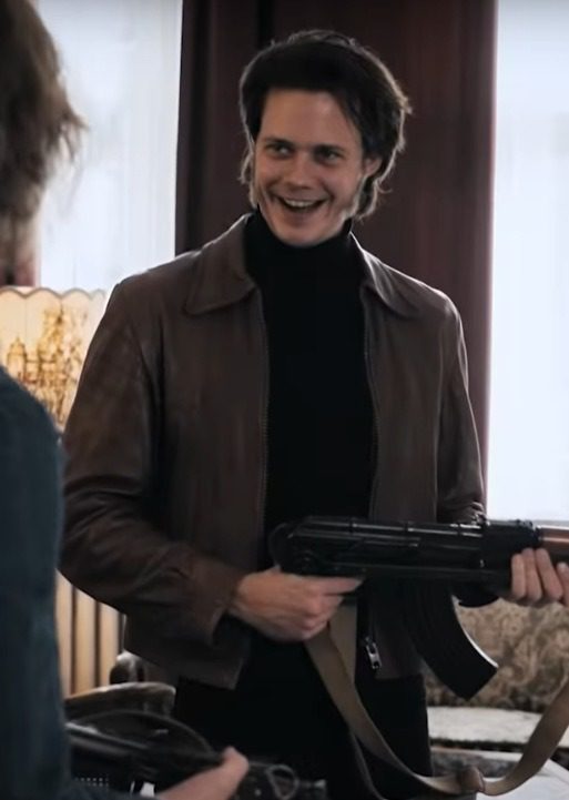 Clark Bill Skarsgård Leather Jacket TheJacketFactory