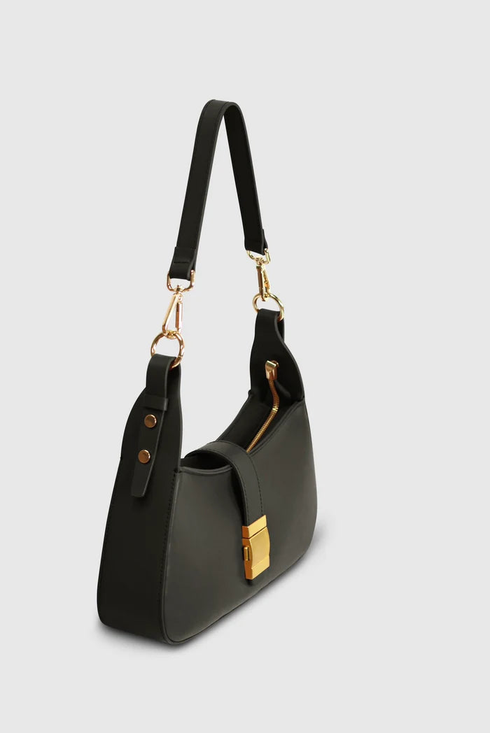 Vera Smooth Leather Shoulder Bag