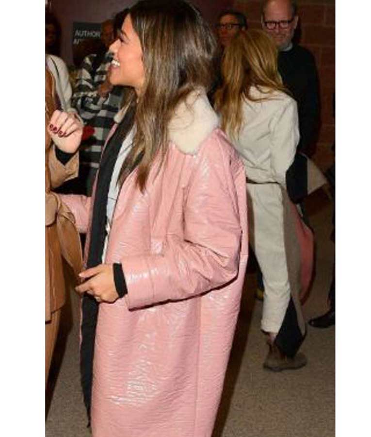 Gina Rodriguez Leather Coat TheJacketFactory