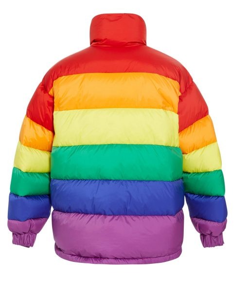 Gooba Rainbow Puffer Jacket TheJacketFactory