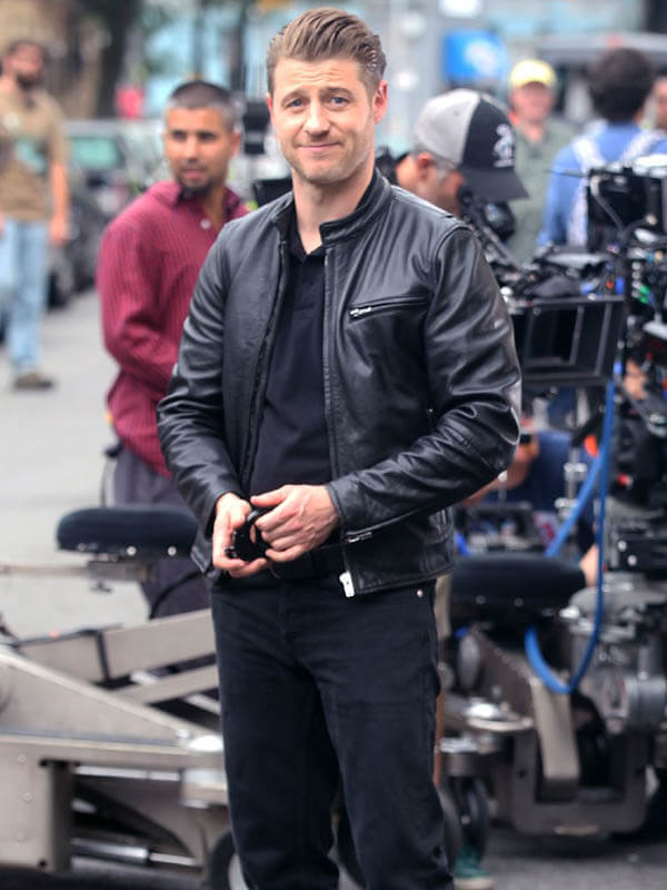 Gotham James Gordon Leather Jacket TheJacketFactory