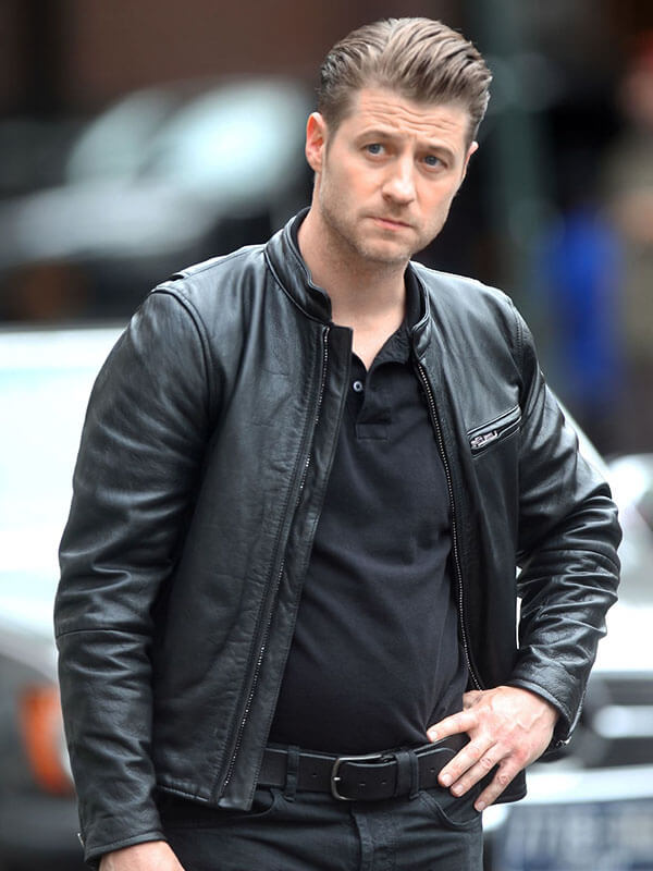 Gotham James Gordon Leather Jacket TheJacketFactory
