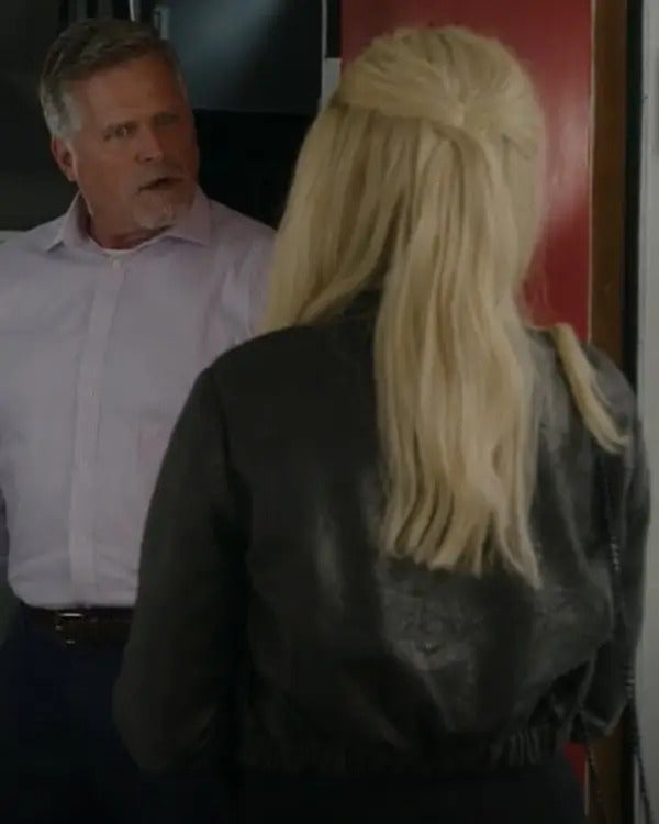 Inventing Anna Julia Garner Leather Jacket TheJacketFactory