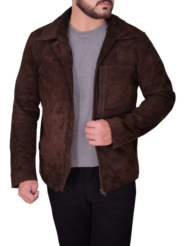 Men Suede Leather Jacket TheJacketFactory