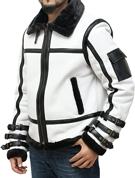 Men's B3 Shearling Bomber Leather Jacket TheJacketFactory