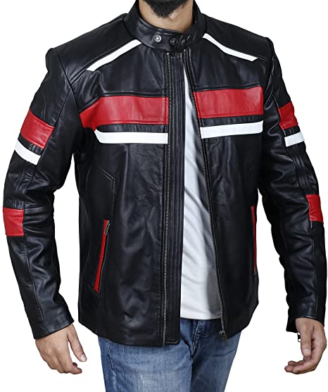 Men's Black Leather Jacket TheJacketFactory