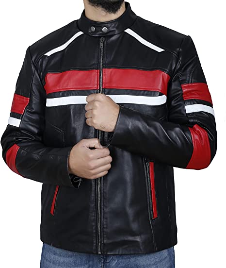 Men's Black Leather Jacket TheJacketFactory
