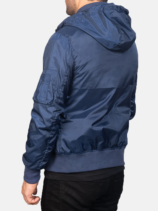 Men's Hooded Bomber Jacket TheJacketFactory