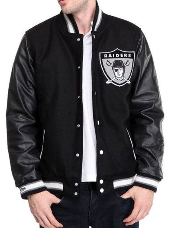 Men's Raiders Varsity Jacket TheJacketFactory