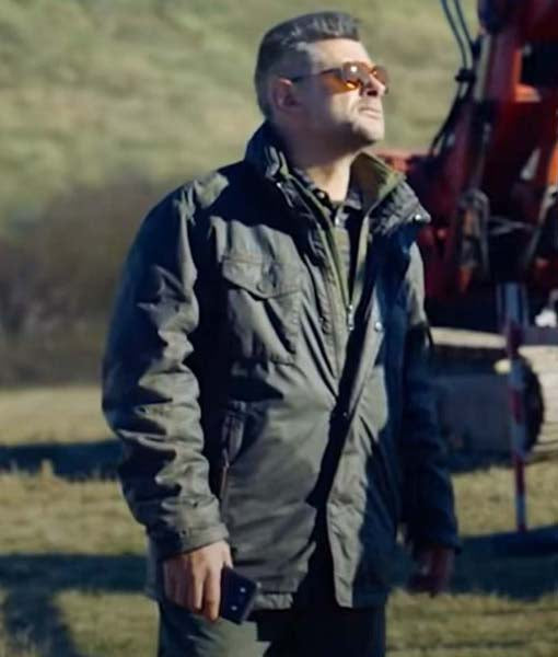 Red Notice Cotton Jacket TheJacketFactory