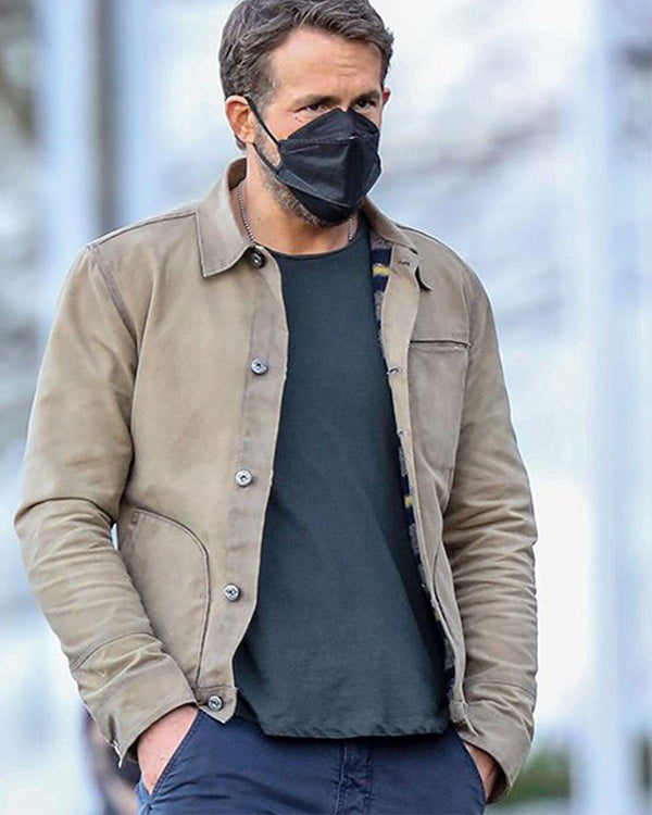 Ryan Reynolds Cotton Jacket TheJacketFactory
