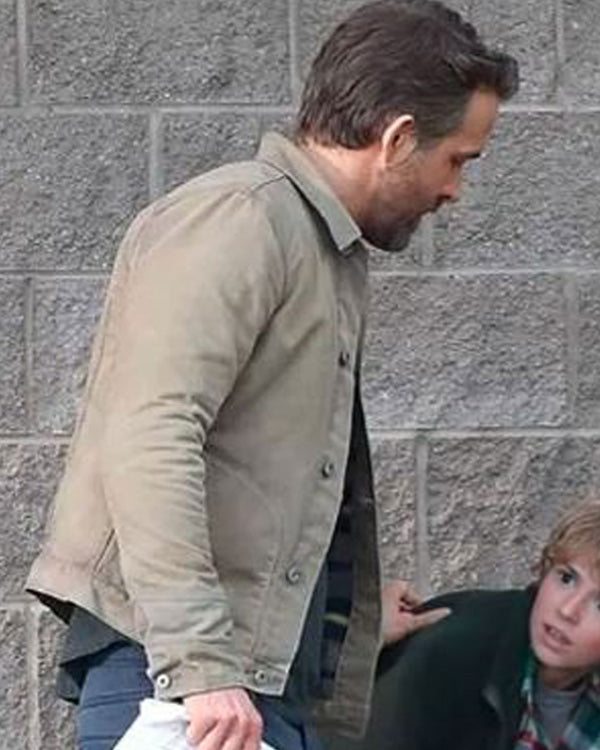Ryan Reynolds Cotton Jacket TheJacketFactory