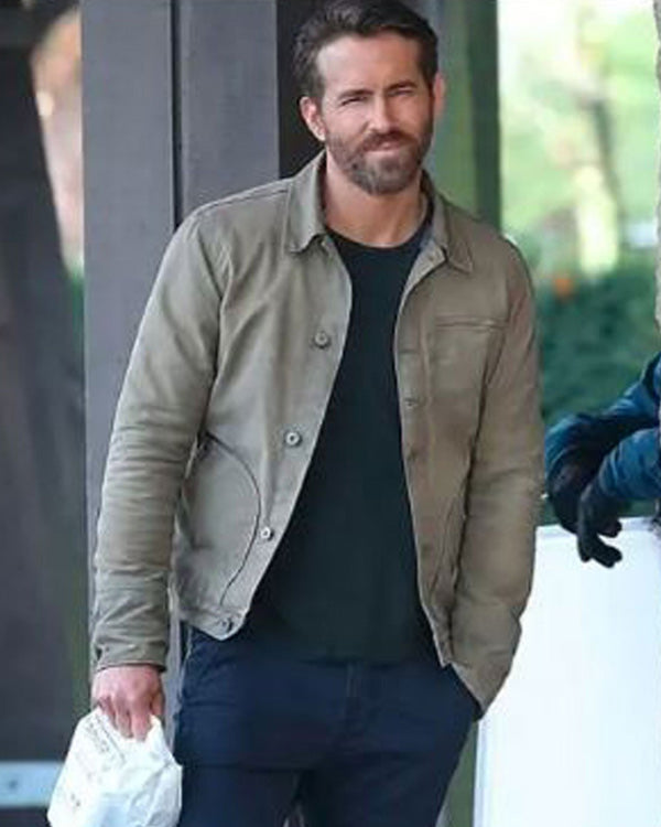 Ryan Reynolds Cotton Jacket TheJacketFactory
