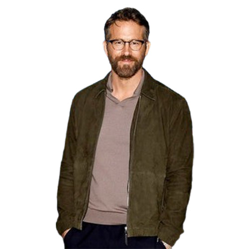 Ryan Reynolds Suede Jacket