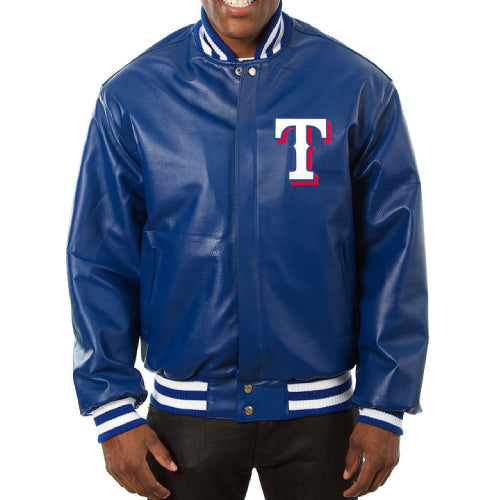 Texas Rangers Leather Jacket TheJacketFactory