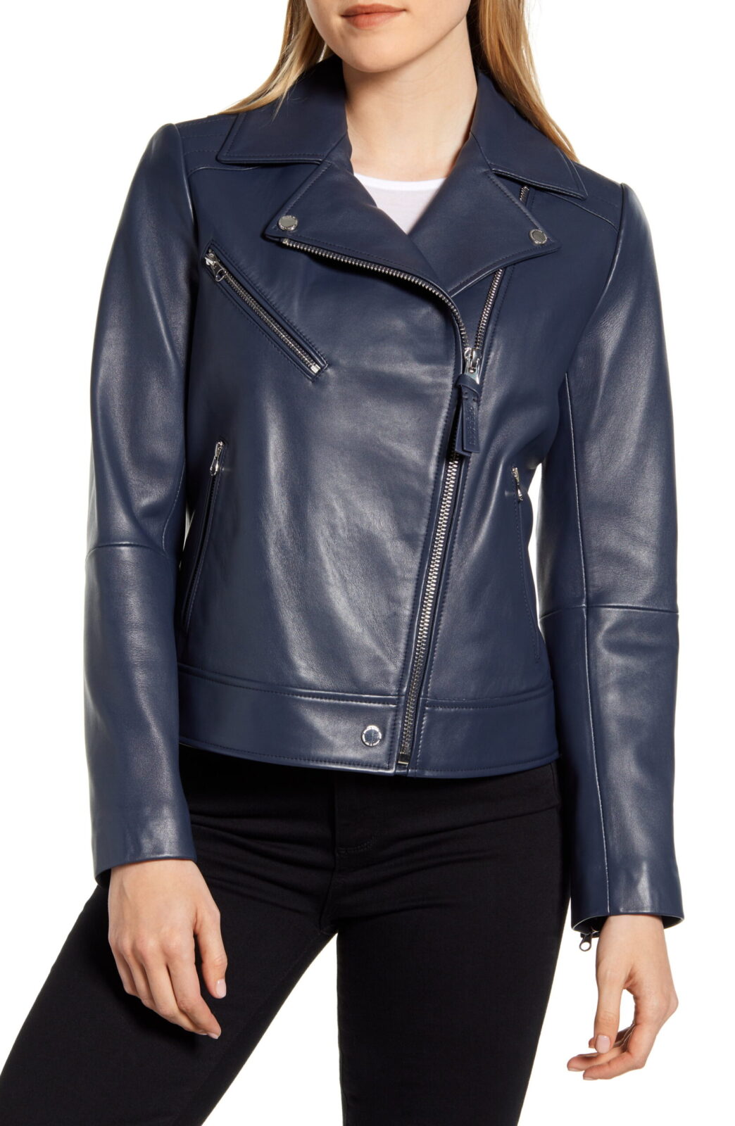 Women's Leather Moto Jacket TheJacketFactory