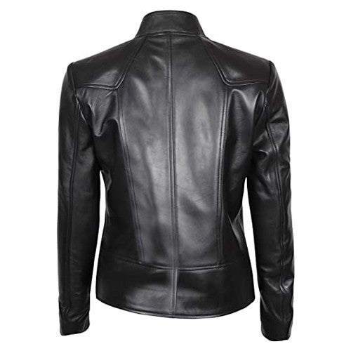 Women's Real Lambskin Leather Jackets TheJacketFactory
