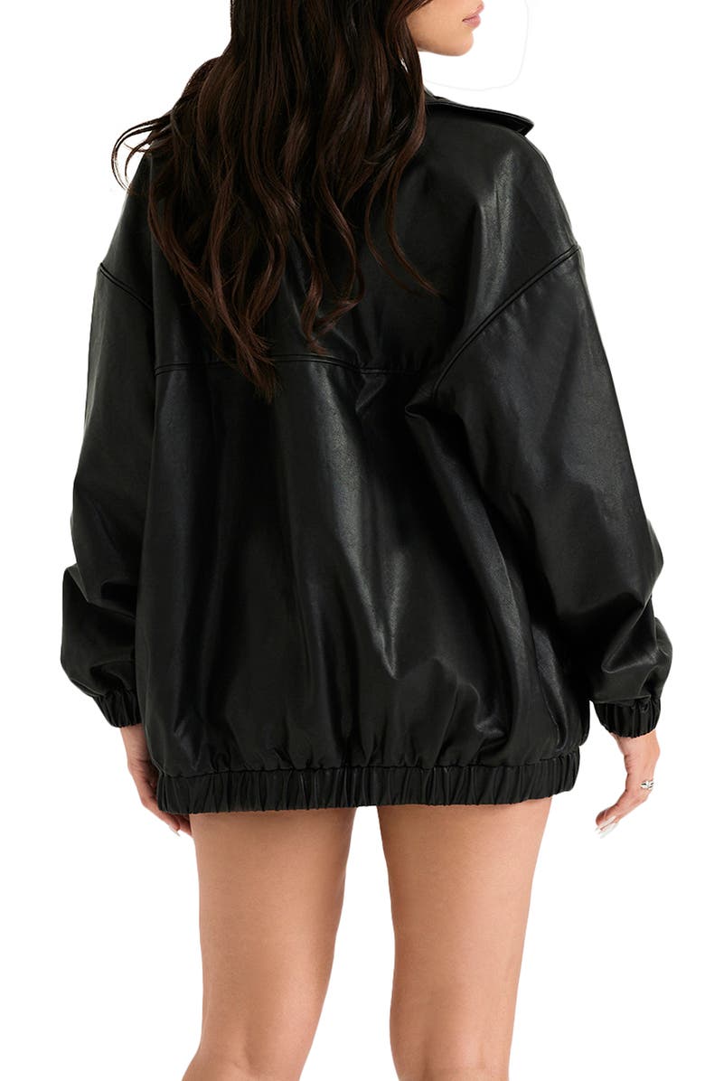 Women's Black Bomber Jacket
