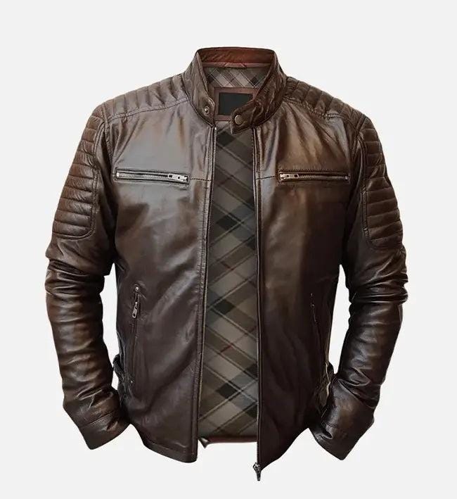 Handmade New Stylish Suede Leather Trucker Jacket - RoscowLeatherStudio