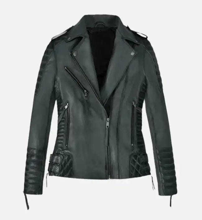 Handmade Leather Biker Jacket: Classic Motorcycle Style - RoscowLeatherStudio