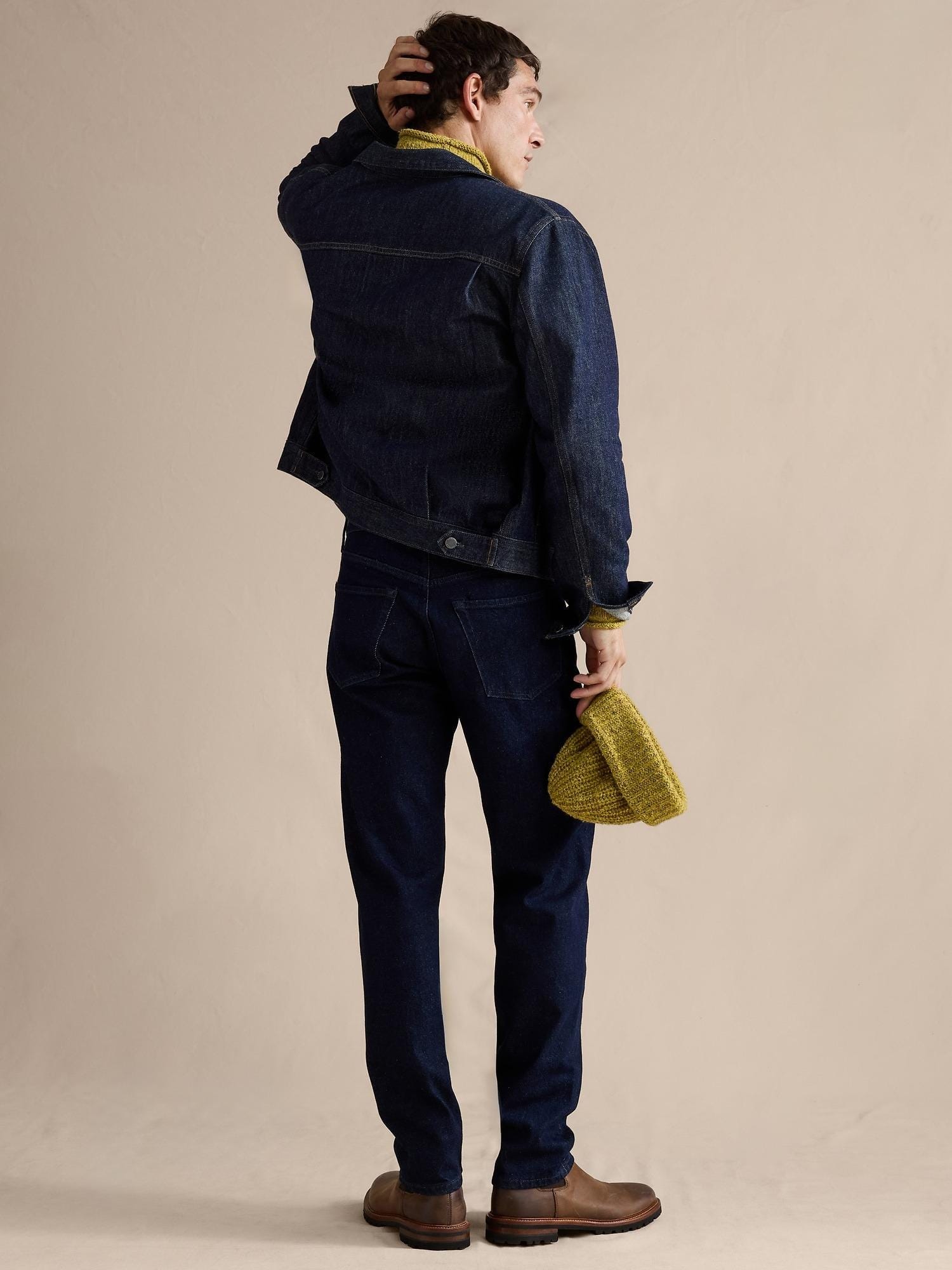 Handmade Blue Suede Trucker Jacket, Genuine Leather, Western Style - RoscowLeatherStudio